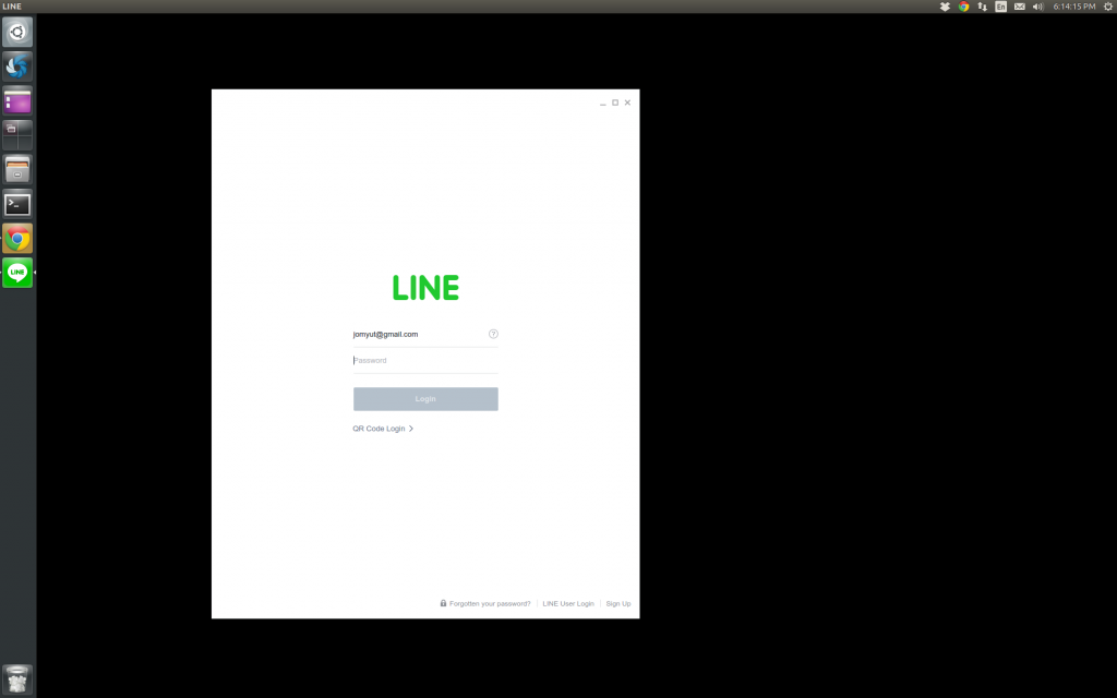 LINE on Ubuntu