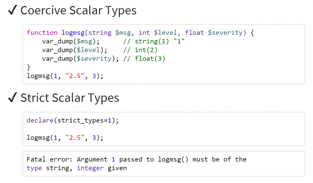 Scalar Type